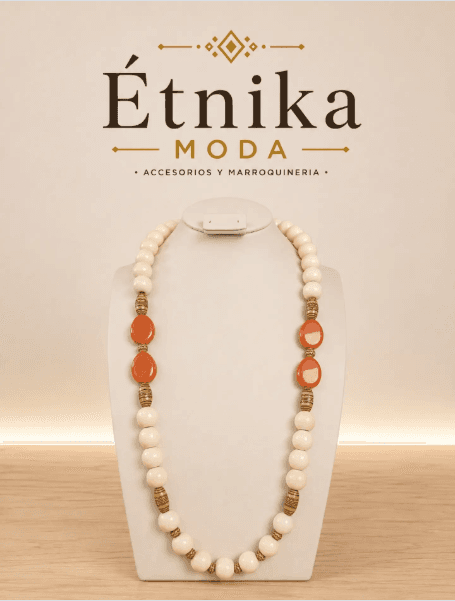 Collar Largo Terracota